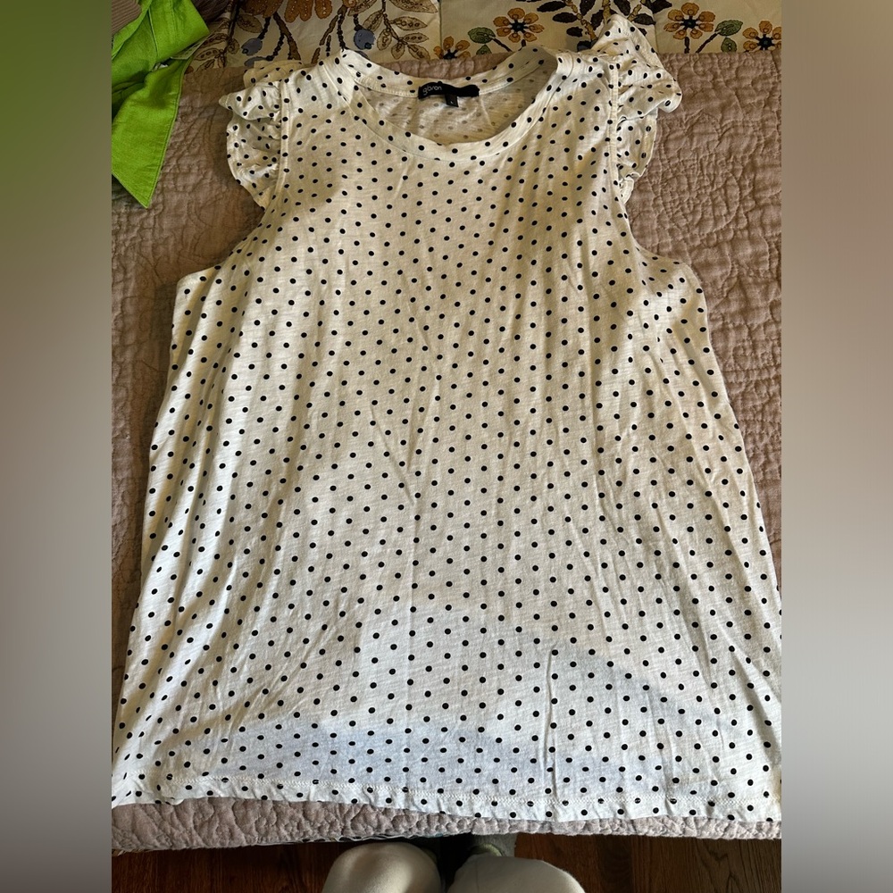 Like new Large Gibson polka dot tank top